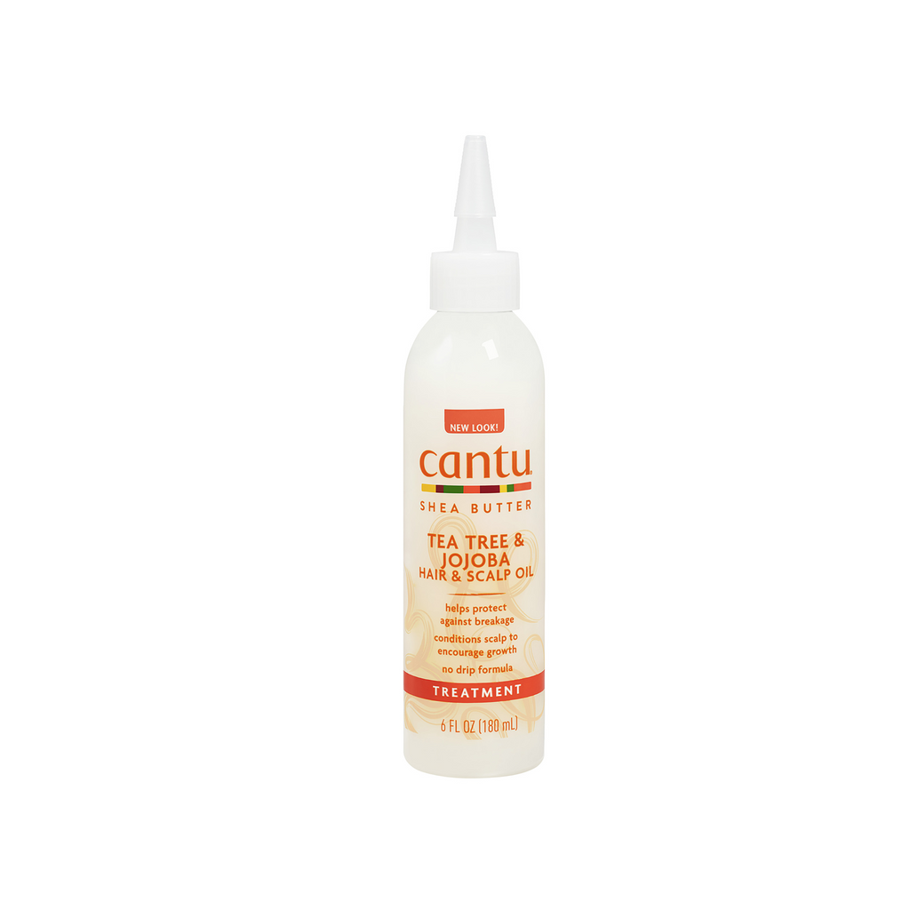 The product of Cantu Tea Tree & Jojoba Hair & Scalp Oil
