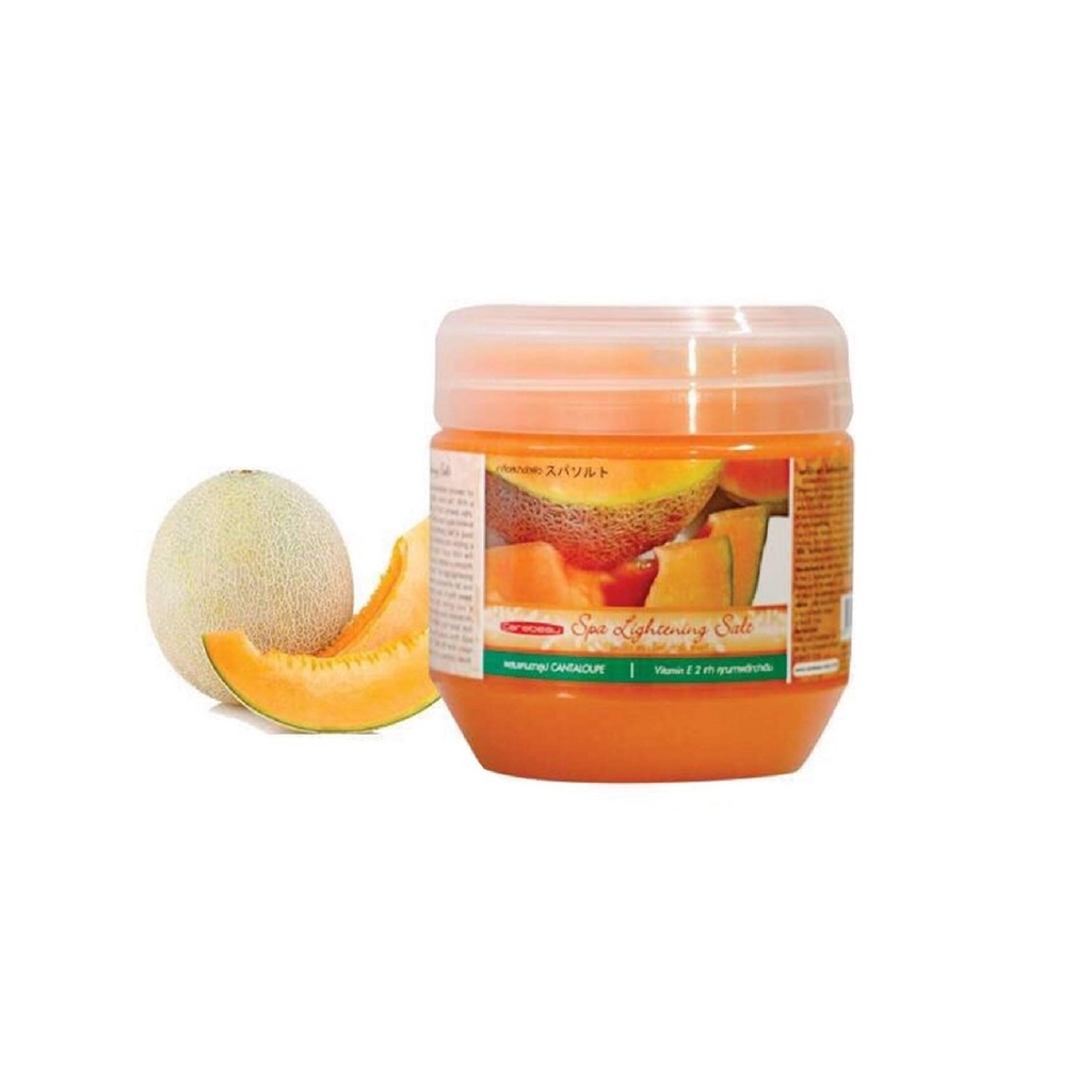 The Product of Carebeau Cantaloupe Spa Lightening Salt Scrub