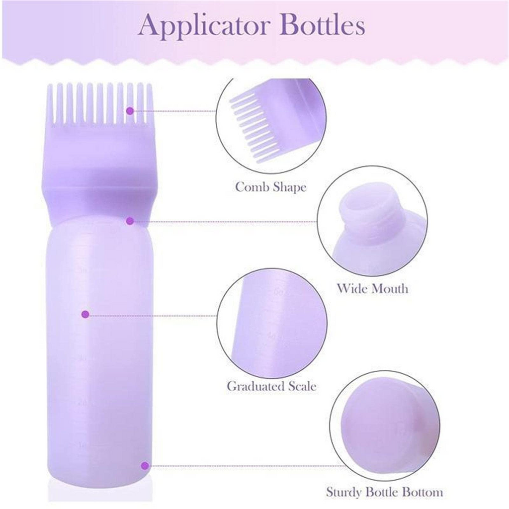 Key Benefits pf Comb Nozzle Hair Applicator Bottle 