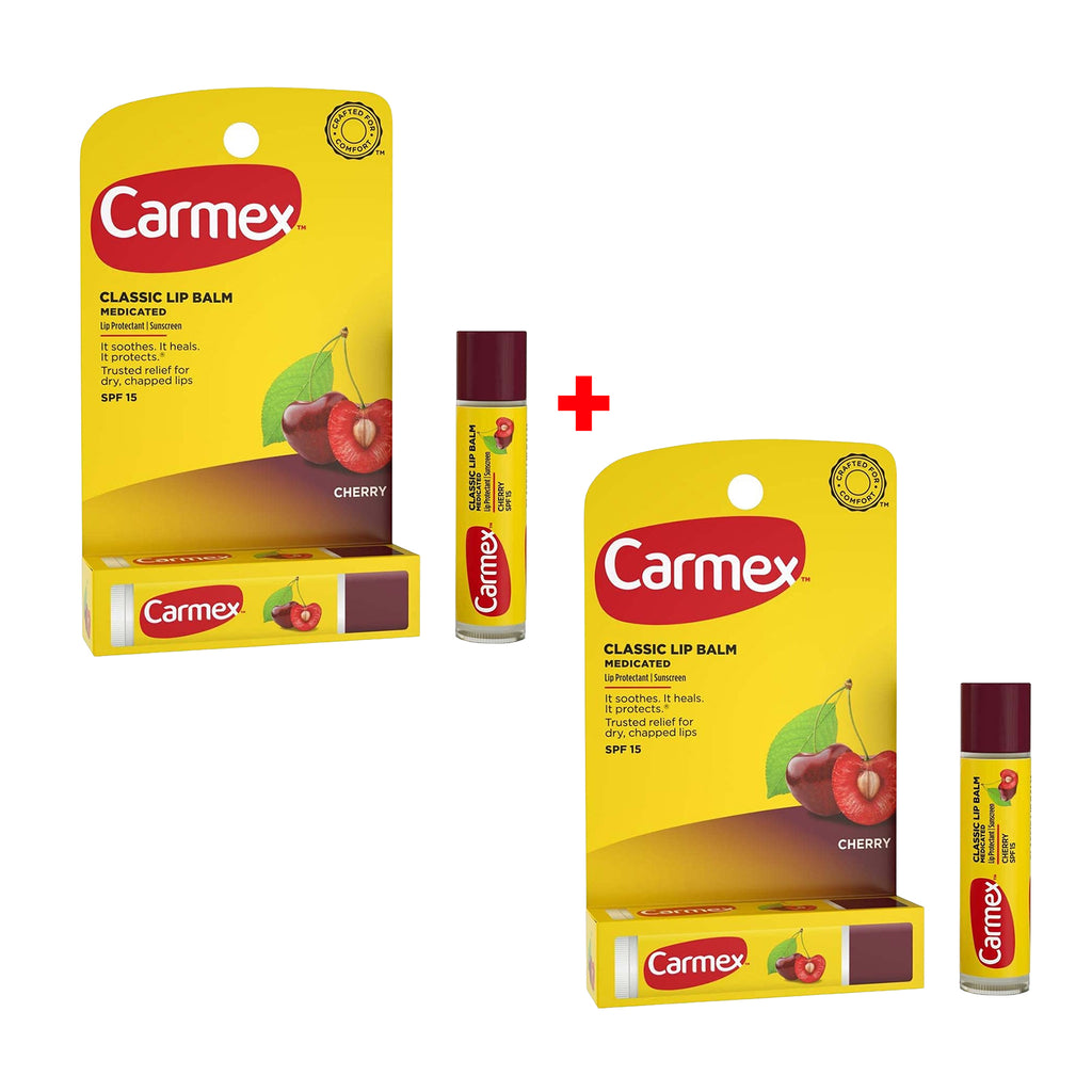 Combo Offer Carmex - Daily Care Moisturizing Lip Balm Cherry