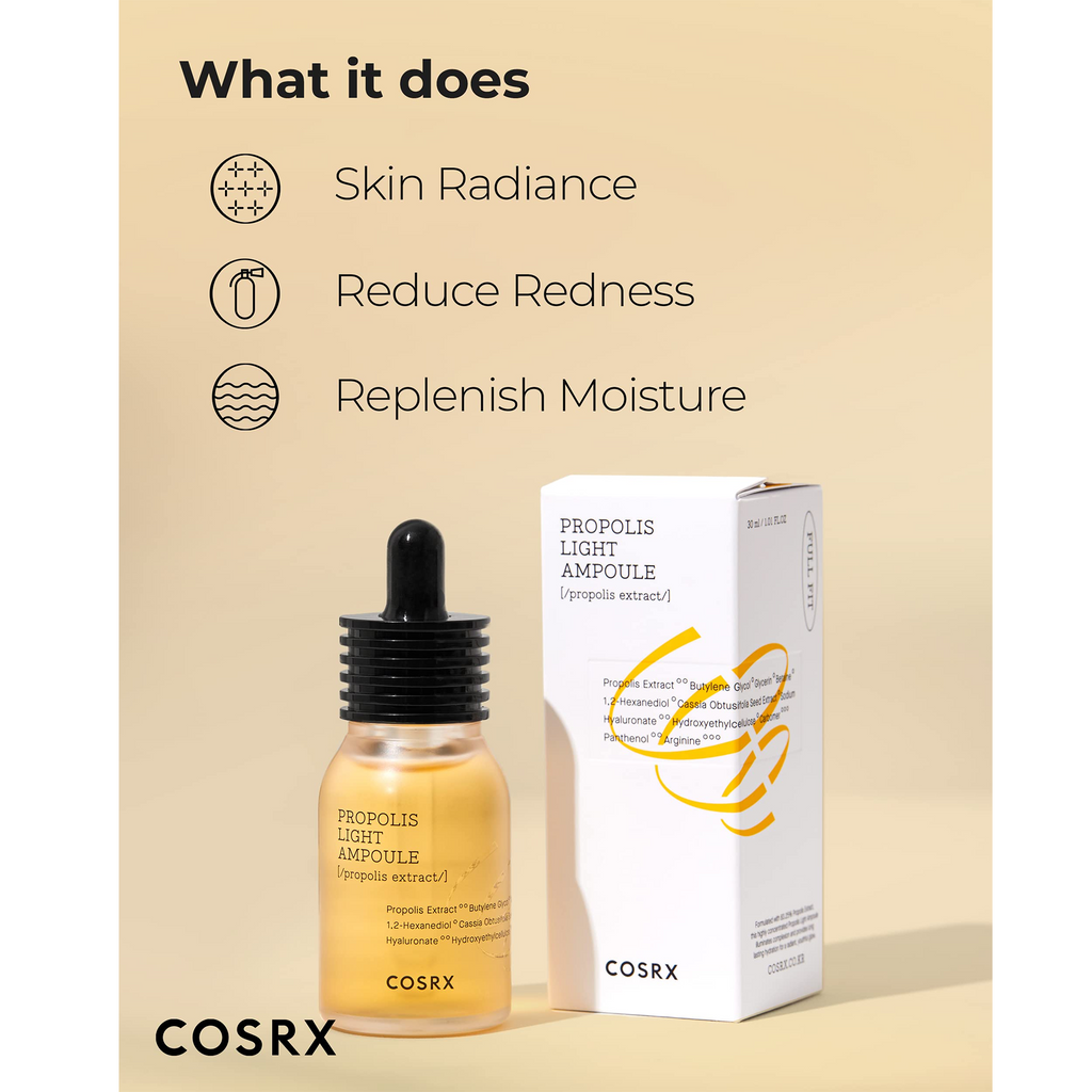 Cosrx Propolis Light Ampoule - What it does