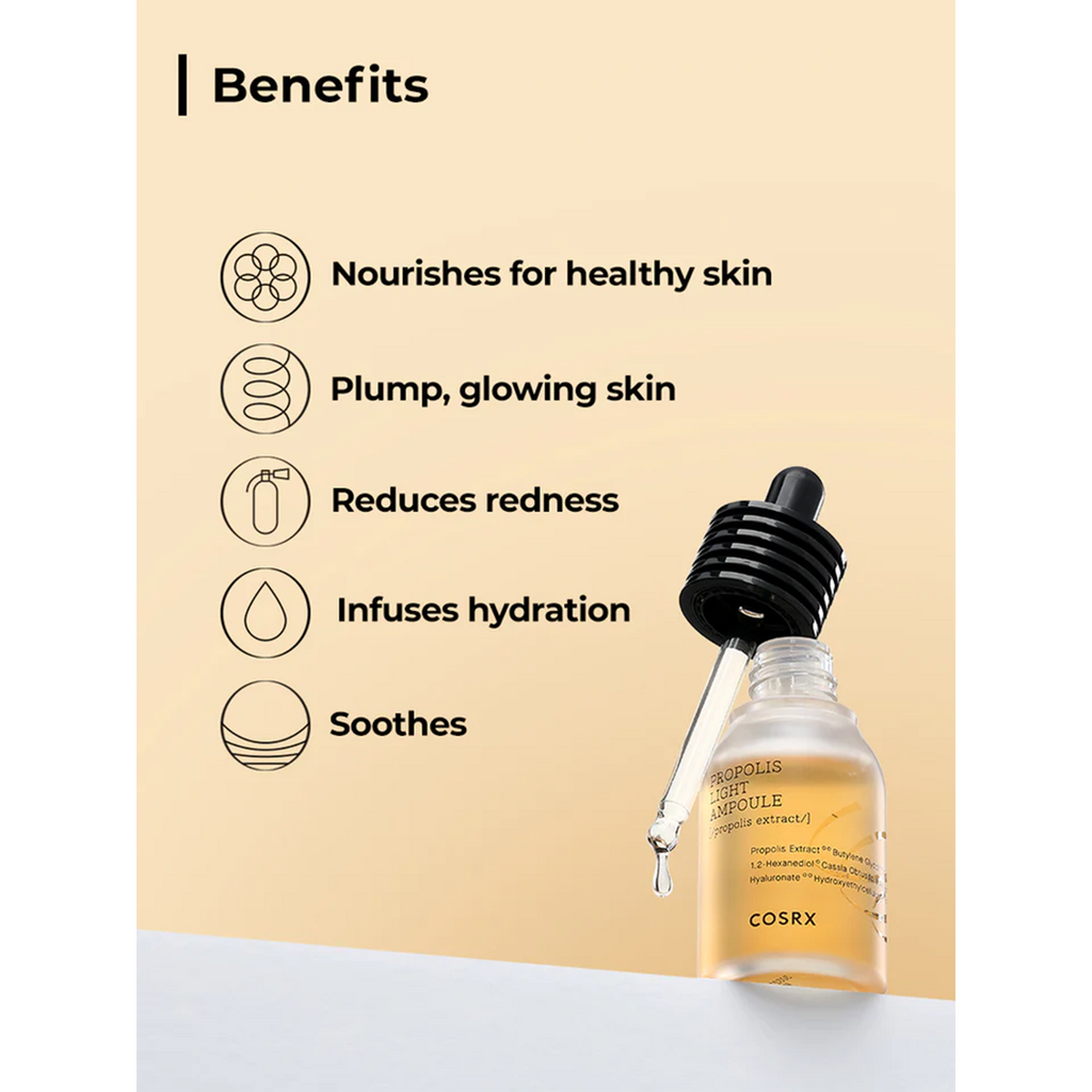 Cosrx Propolis Light Ampoule - Key Benefits