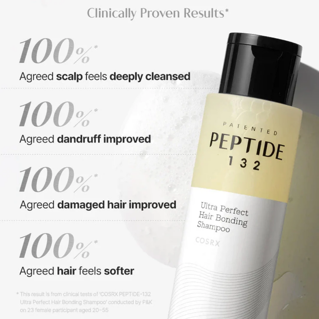 The Key Benefits of Cosrx Peptide 132 Ultra Perfect Hair Bonding Shampoo
