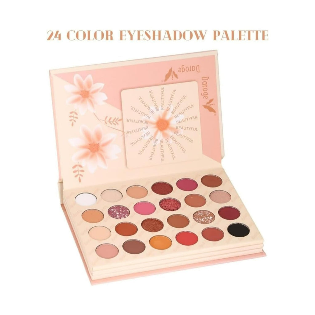 24 Coloe eyeshawdow palette comes in Daroge 3 in 1 Palette