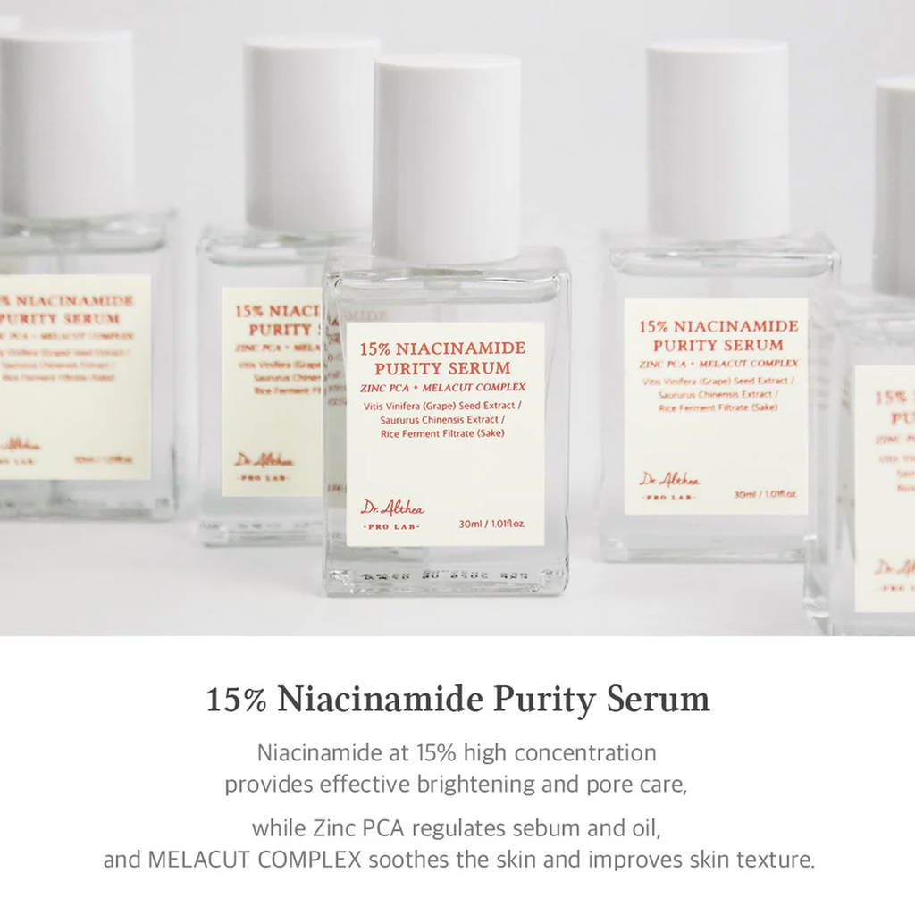 Key Benefits of Dr. Althea 15% Niacinamide Purity Serum