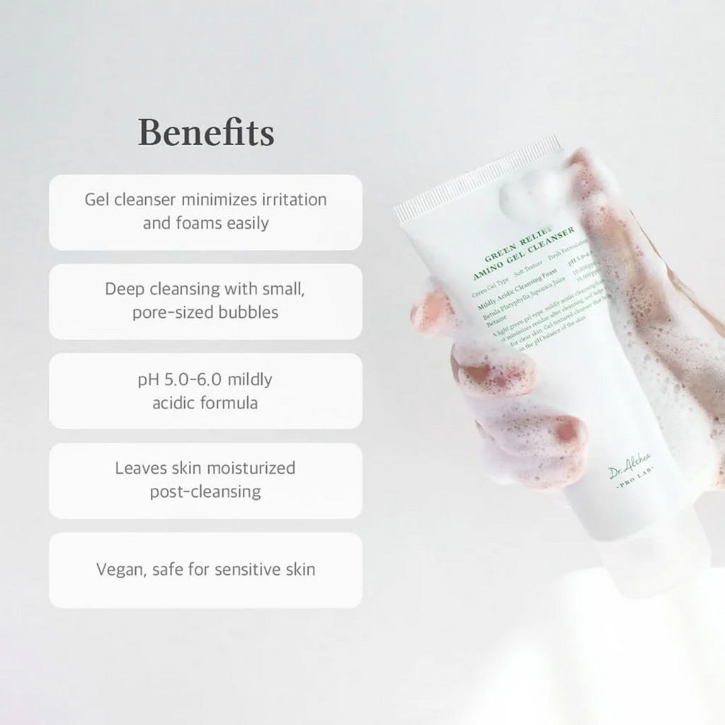 The Key Benefits of Dr. Althea Green Relief Amino Gel Cleanser