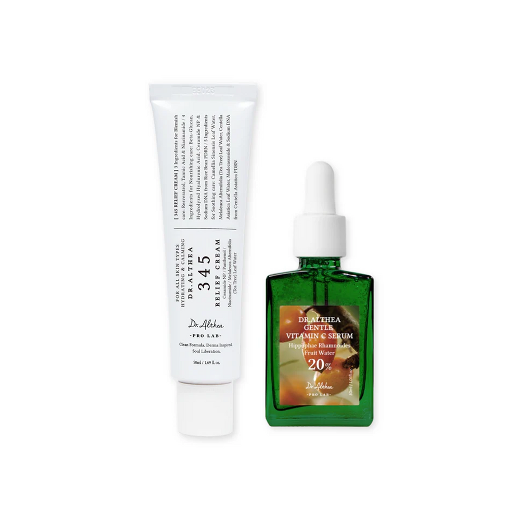 The product of Dr. Althea Post Acne Care Set
