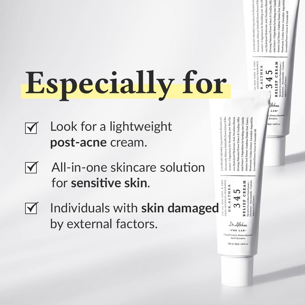 Key Benefits of Dr. Althea Post Acne Care Set