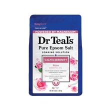 The Product of Dr Teal's Pure Epsom Salt Rose Essential Oil