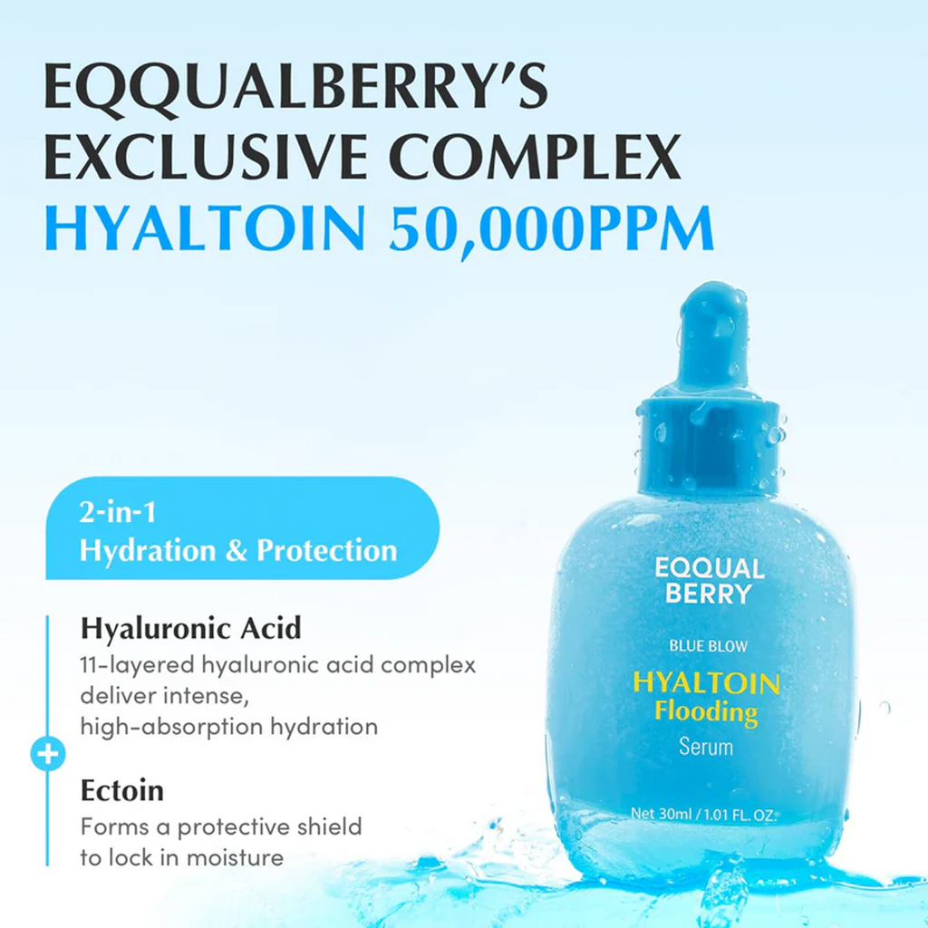 Key Benefits of using EQQUALBERRY Hyaltoin Flooding Serum