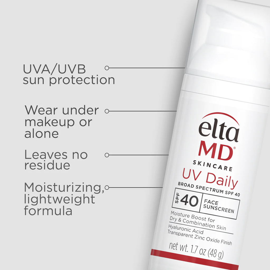 EltaMD UV Daily Moisturizing Facial Sunscreen SPF 40 - 48g