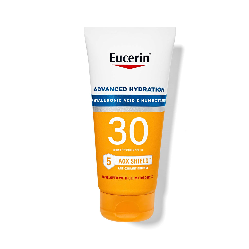 Eucerin Advanced Hydration SPF 30 Sunscreen Lotion with Hyaluronic Acid + Humectants- 150ml
