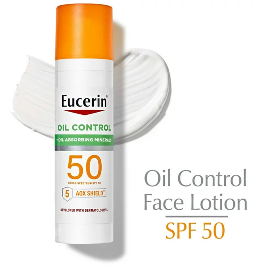 Eucerin Sun Oil Control SPF 50 Face Sunscreen Lotion - 75ml