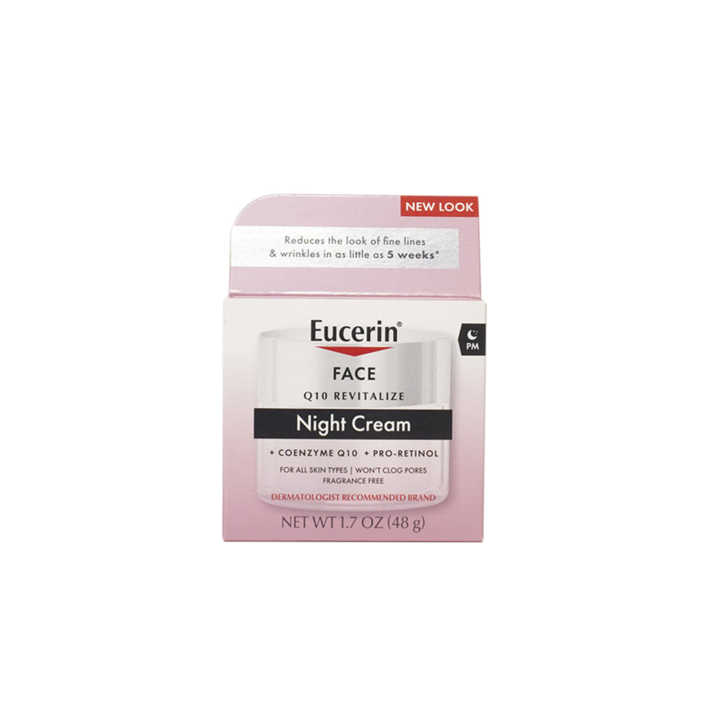 Eucerin Q10 Anti-Wrinkle Night Cream + Pro-Retinol - 48gm