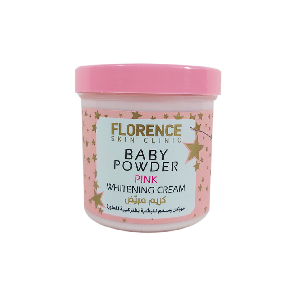 Florence  Baby Powder Pink Whitening Cream - 200ml