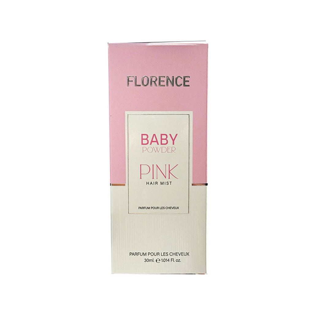 Florence Baby Powder Pink Hair Mist Perfum available on Qasr Jamal Store