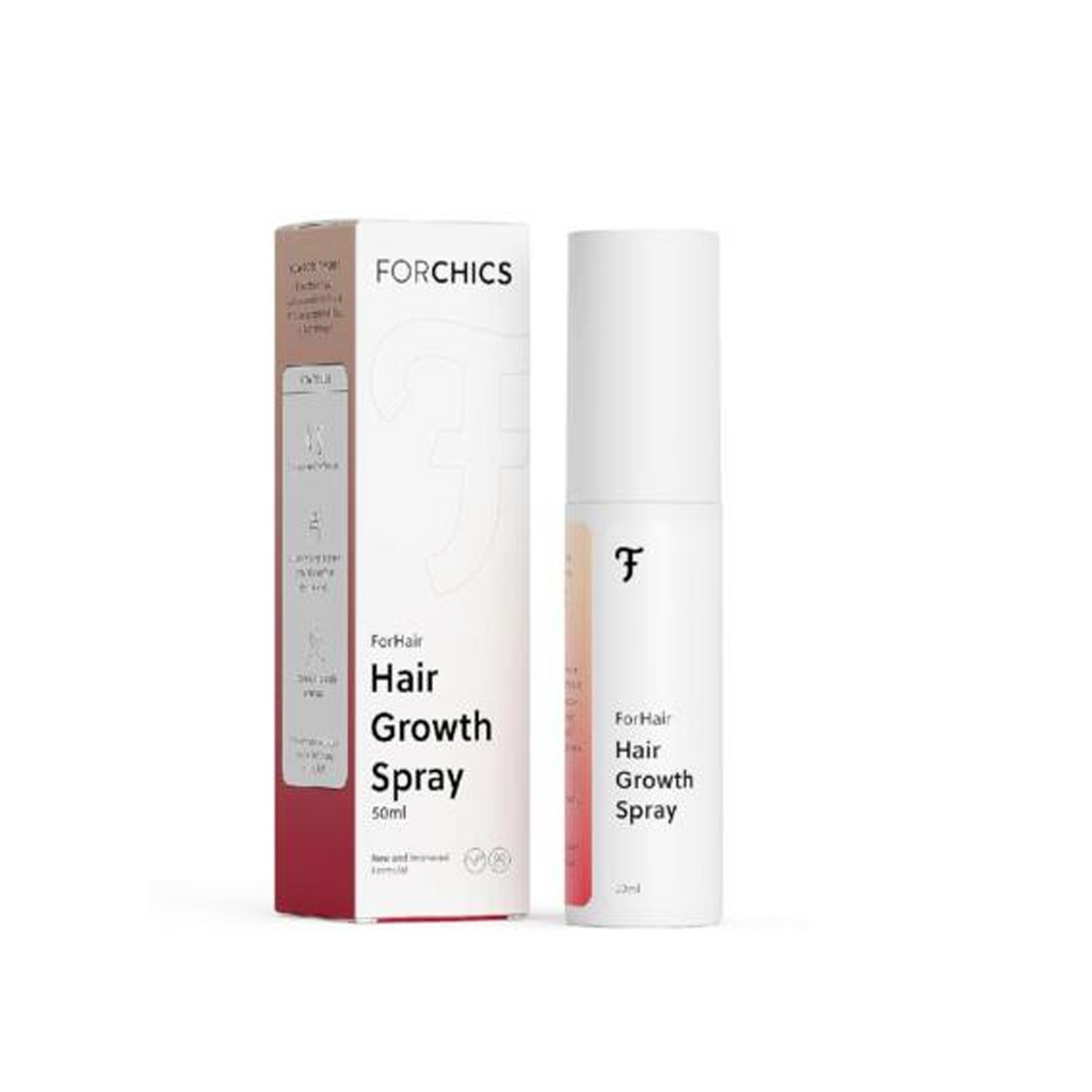 The product of ForChics Hair Growth Spray
