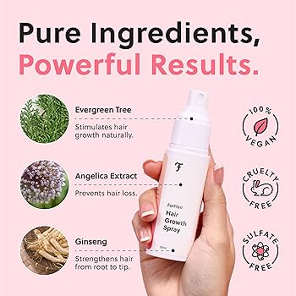 Advantages of using ForChics Hair Growth Spray