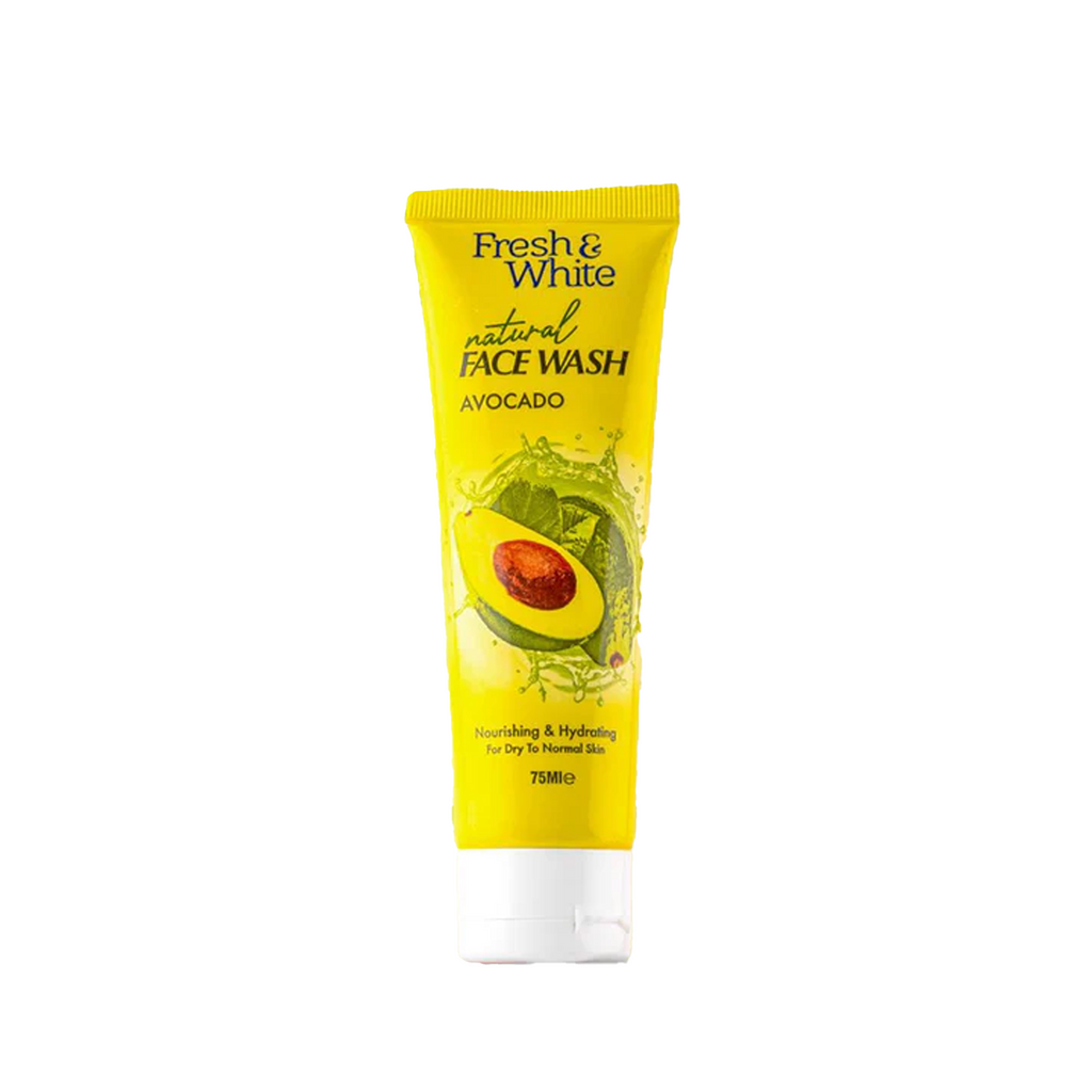 The Product of Fresh and White Natural Face Wash Natural Avocado 