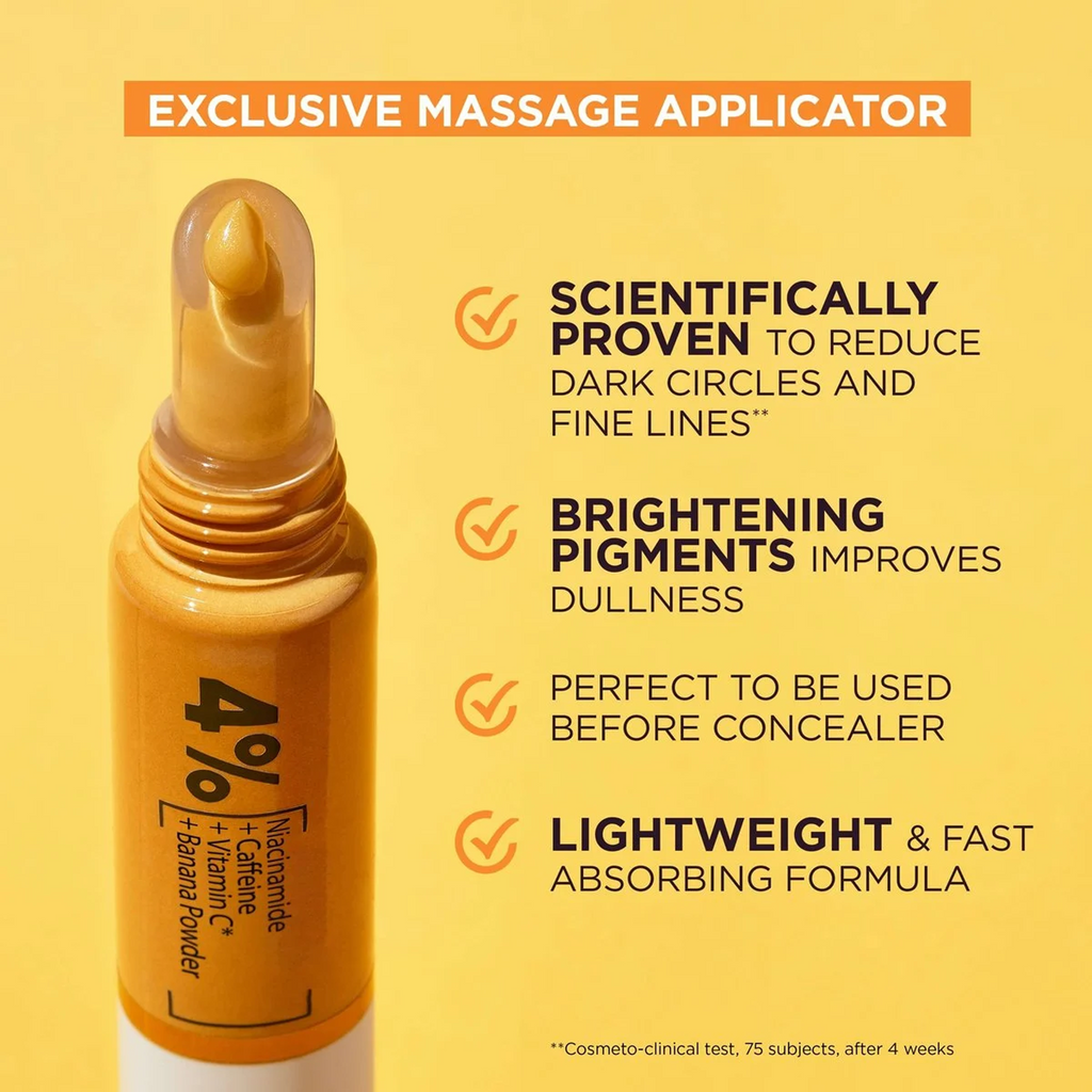 The Key Benefits of Garnier Skin Active Vitamin C Brightening Eye Cream