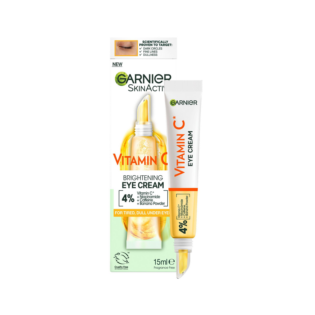 The Product of Garnier Skin Active Vitamin C Brightening Eye Cream