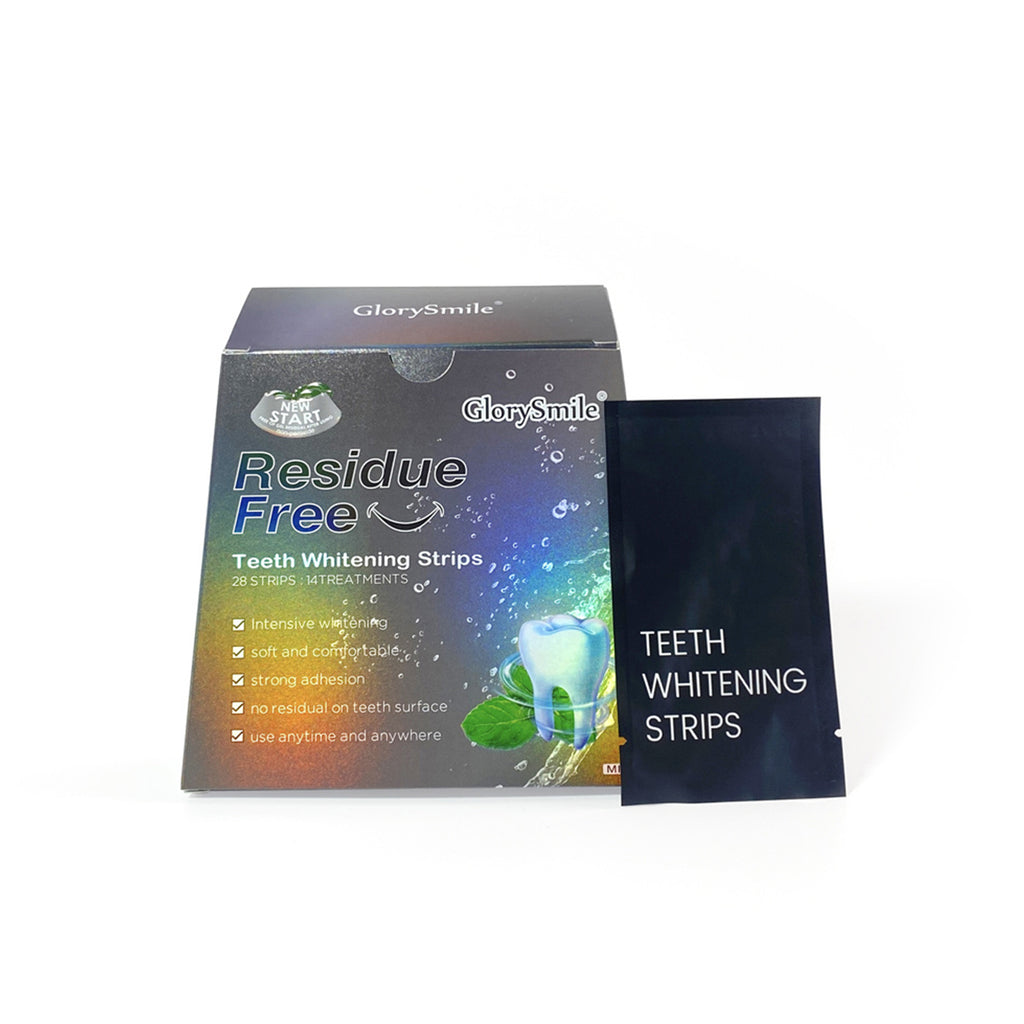GlorySmile Teeth Whitening Strips - Safe, effective, and easy-to-use whitening solution. Achieve a brighter smile with reduced sensitivity.