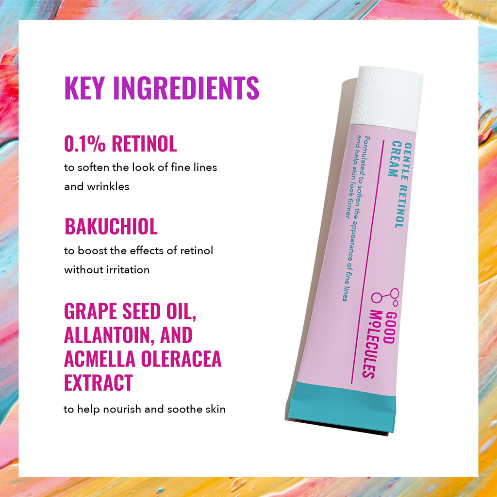 Advantages of Good Molecules Gentle Retinol Cream 