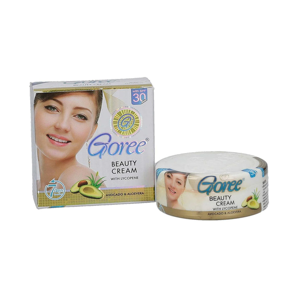 Goree Beauty Cream With Lycopene - Whitening cream for spots, pimples, wrinkles, and dark circles. 