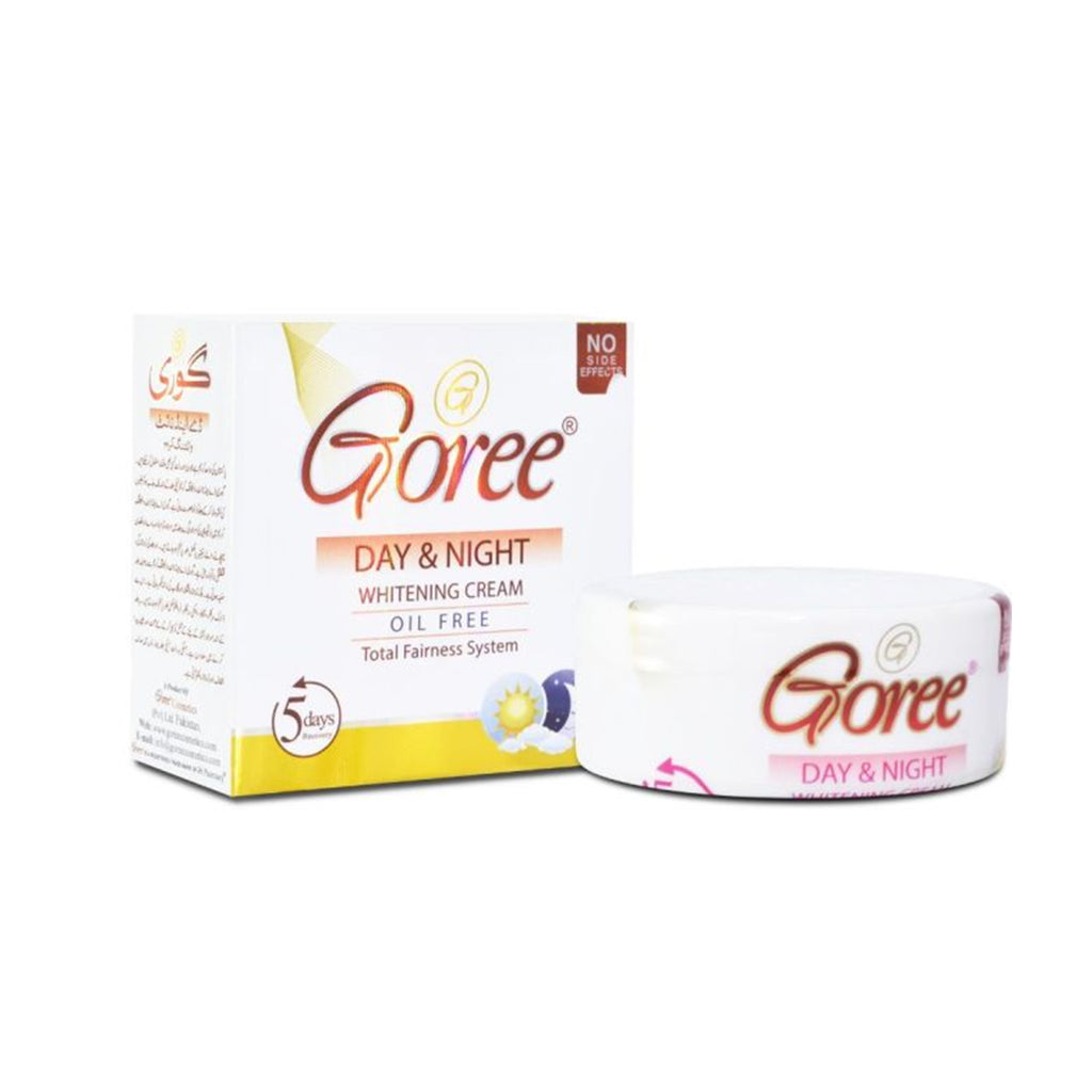 Goree Day & Night Beauty Cream - Dermatologically tested whitening cream suitable for all skin types.