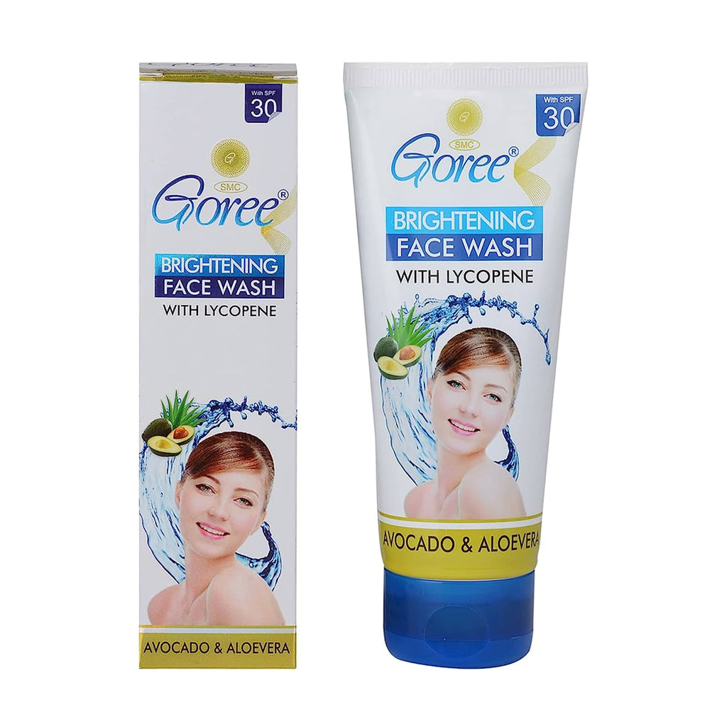 Goree Whitening Face Wash - 70ml - Formulated with vitamin agents for radiant skin. 
