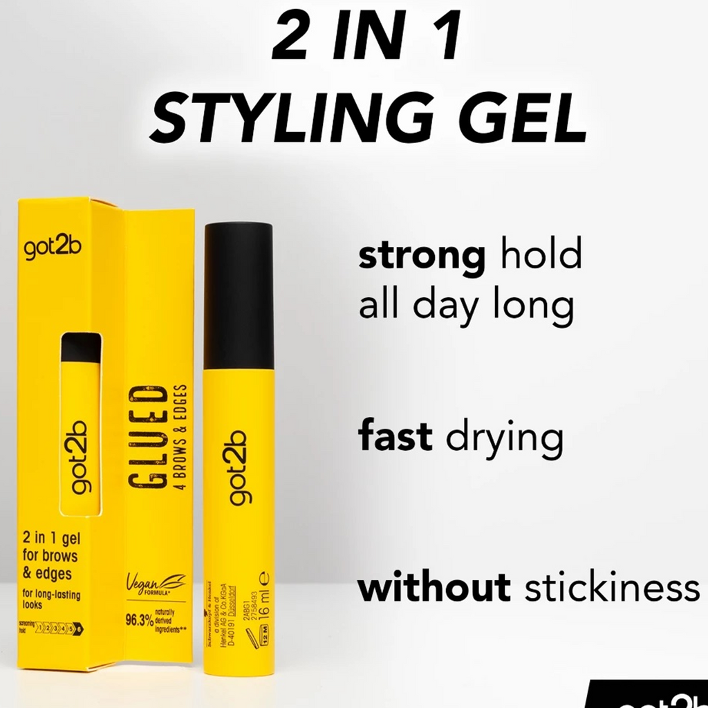 Advantages of Got2b 2 in 1 Gel For Brows and Edges