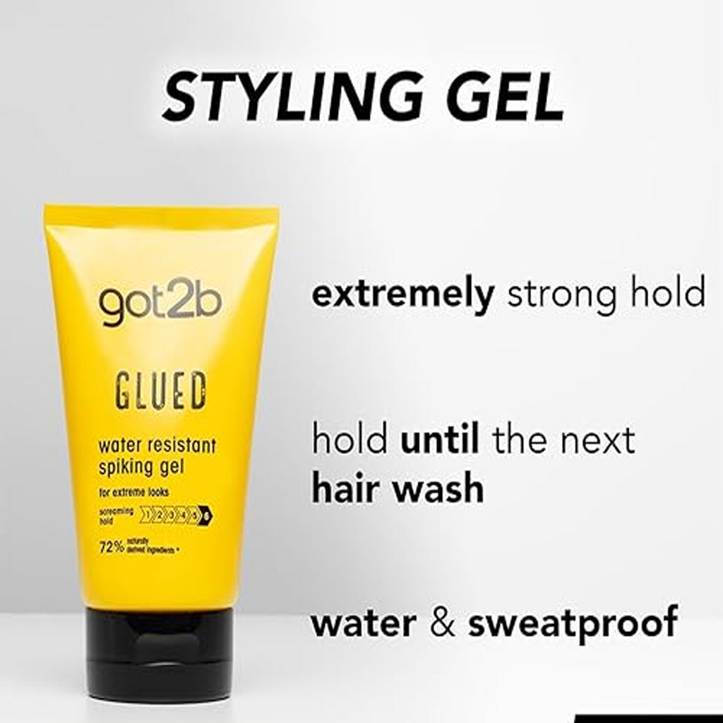 Key Benefits of Got2b Glued Water Resistant Spiking Gel