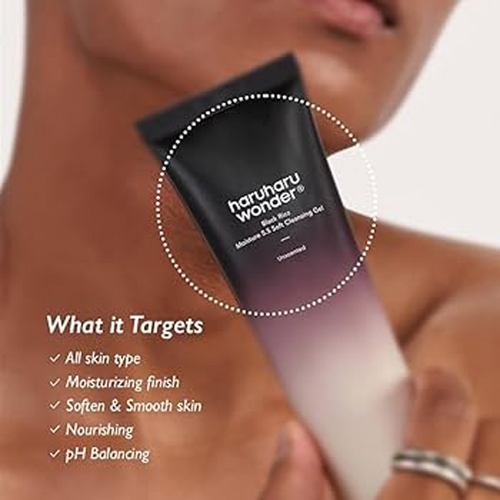 The Key Benefits of Haruharu Wonder Black Rice Moisture 5.5 Cleansing Gel