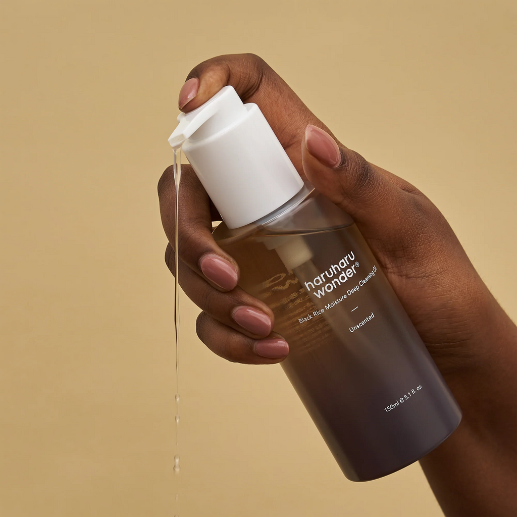 The advantages of Haruharu Wonder Black Rice Moisture Deep Cleansing Oil