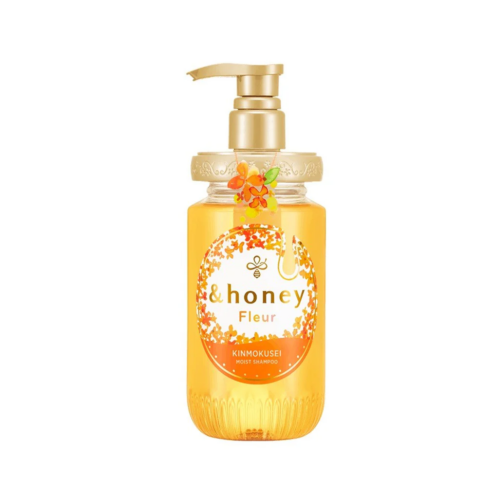 The product of &Honey Fleur Kinmokusei Moist Shampoo