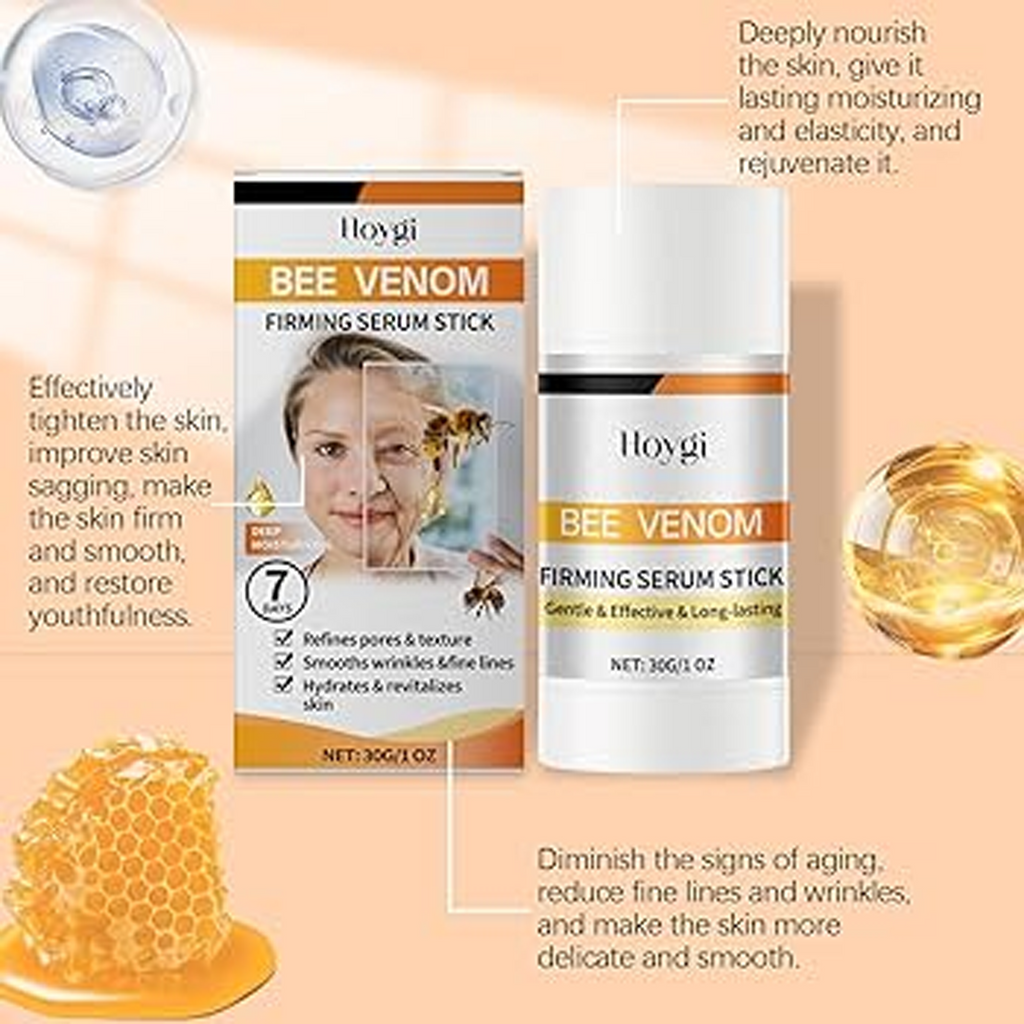 Key Benefits of using Hoygi Bee Venom Firming Serum Stick