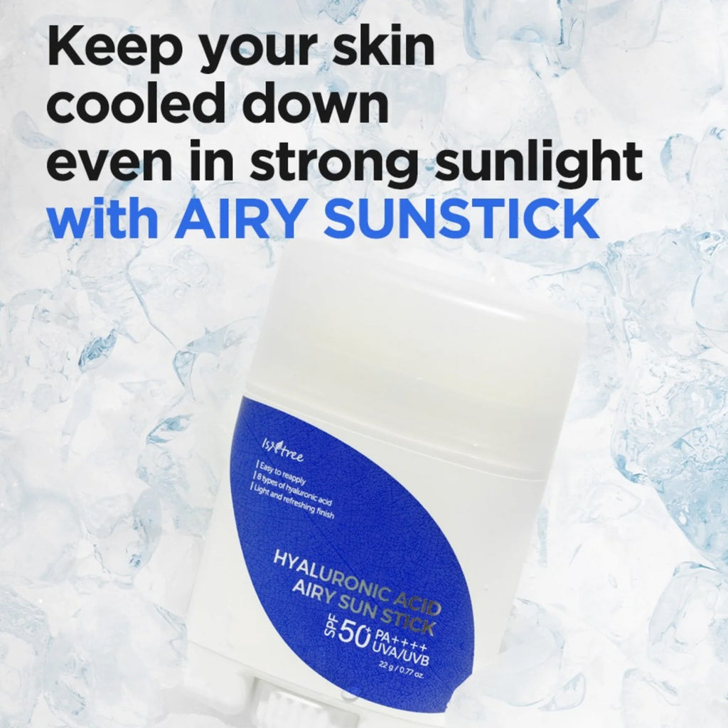 Isntree Hyaluronic Acid Airy Sun Stick - 22g