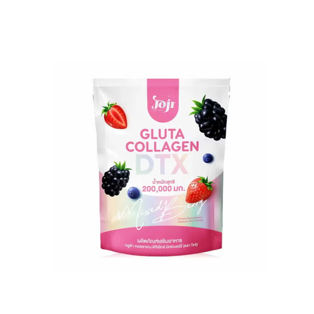 The product of Joji Gluta Collagen DTX Mixed Berry