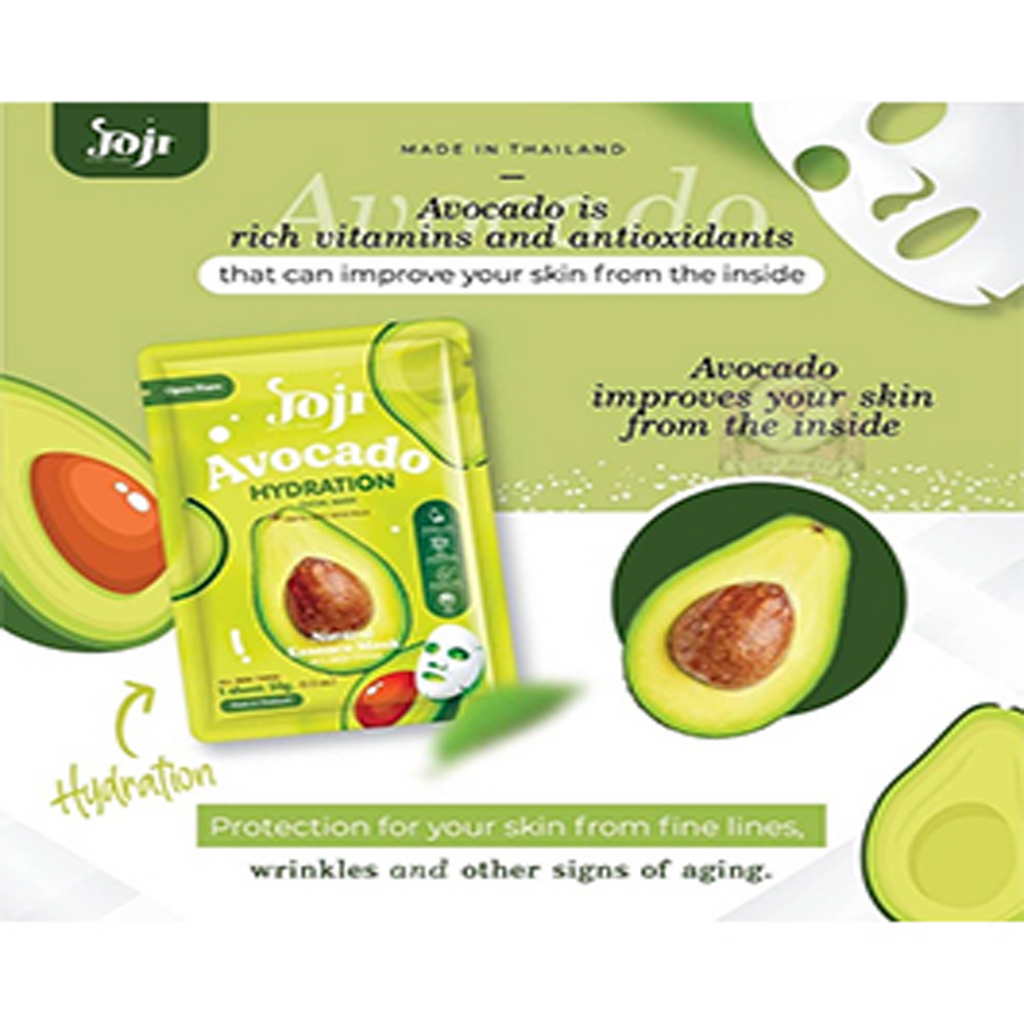 Joji Natural Essence Face Mask- avocado