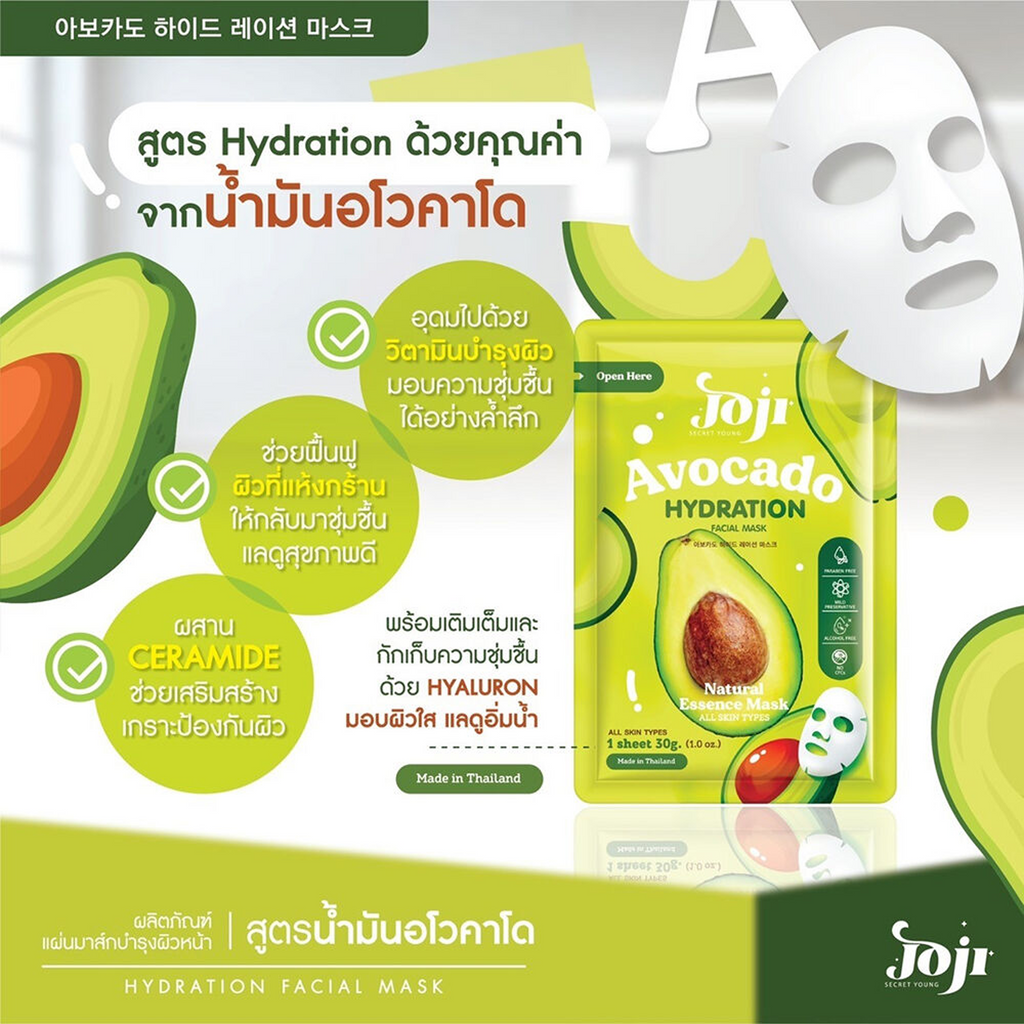 Key Benefits of Joji Natural Essence Face Mask