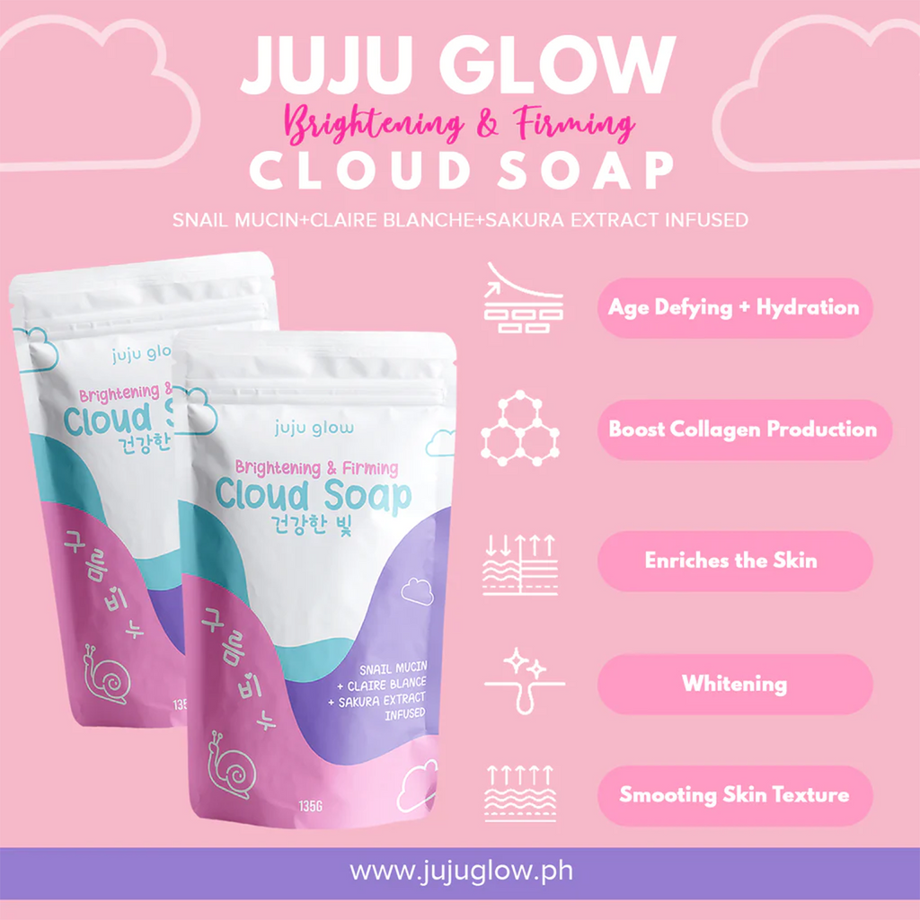 Juju Glow Cloud Soap - 135g