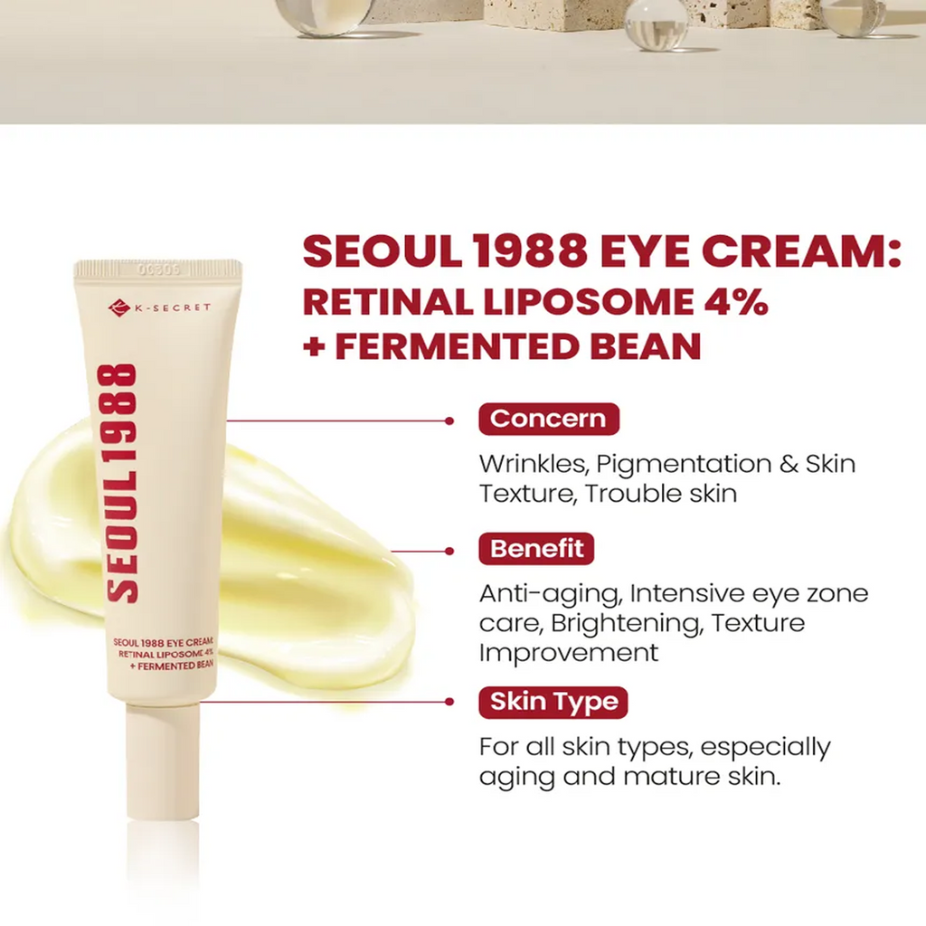 The Key benefits of K-SECRET Seoul 1988 Age Repair & Brightening Set