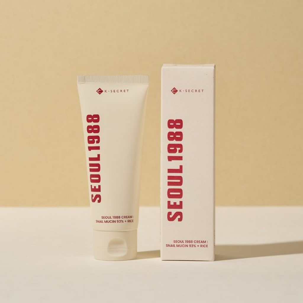 K-SECRET Seoul 1988 Snail Mucin 93% Cream aailable on Qasr Jamal Store