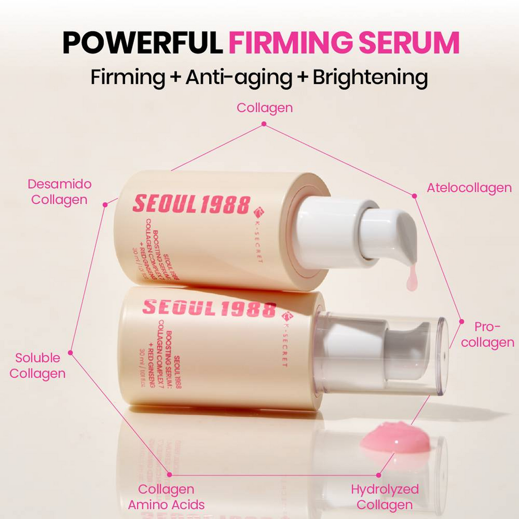 The Key Benefits of K-Secret Seoul 1988 Boosting Serum Collagen Complex 7 + Red Ginseng