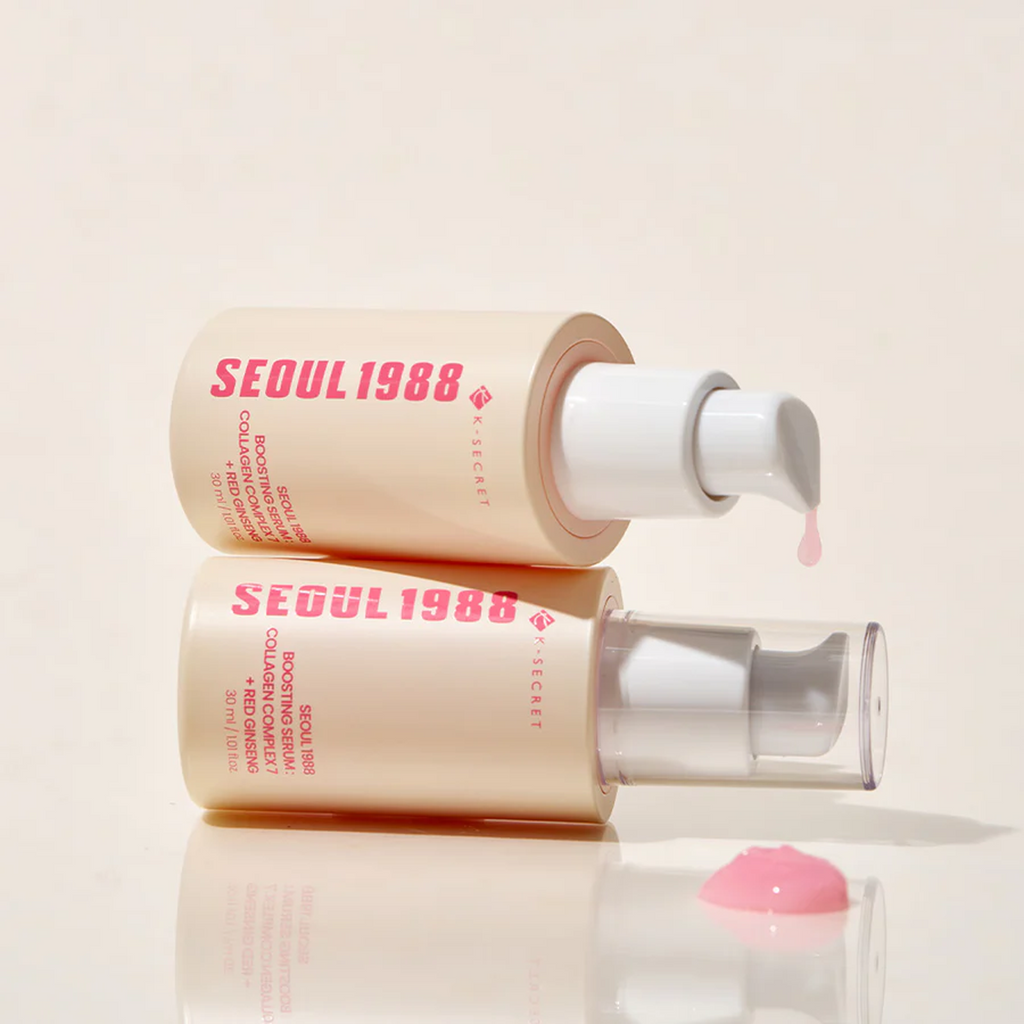 K-Secret Seoul 1988 Boosting Serum Collagen Complex 7 + Red Ginseng available on Qasr Jamal