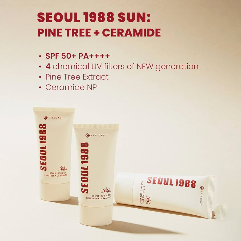 Advantages of using K-Secret Seoul 1988 Sun : Pine Tree + Ceramide 