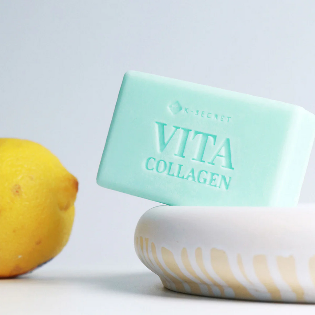 K-Secret Vita Collagen Secret Whitening Bar available on Qasr Jamal Store