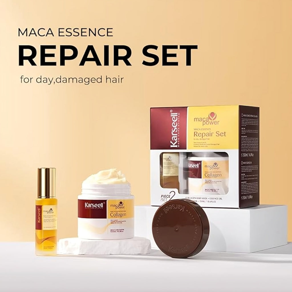 Karseell Maca Essence Repair Set - Key Benefits