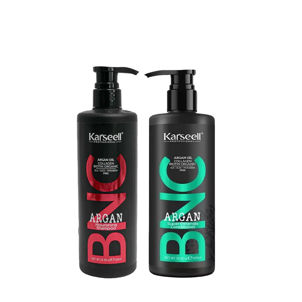 The Product of Karseell BNC The Detangler Shampoo and Conditioner Set