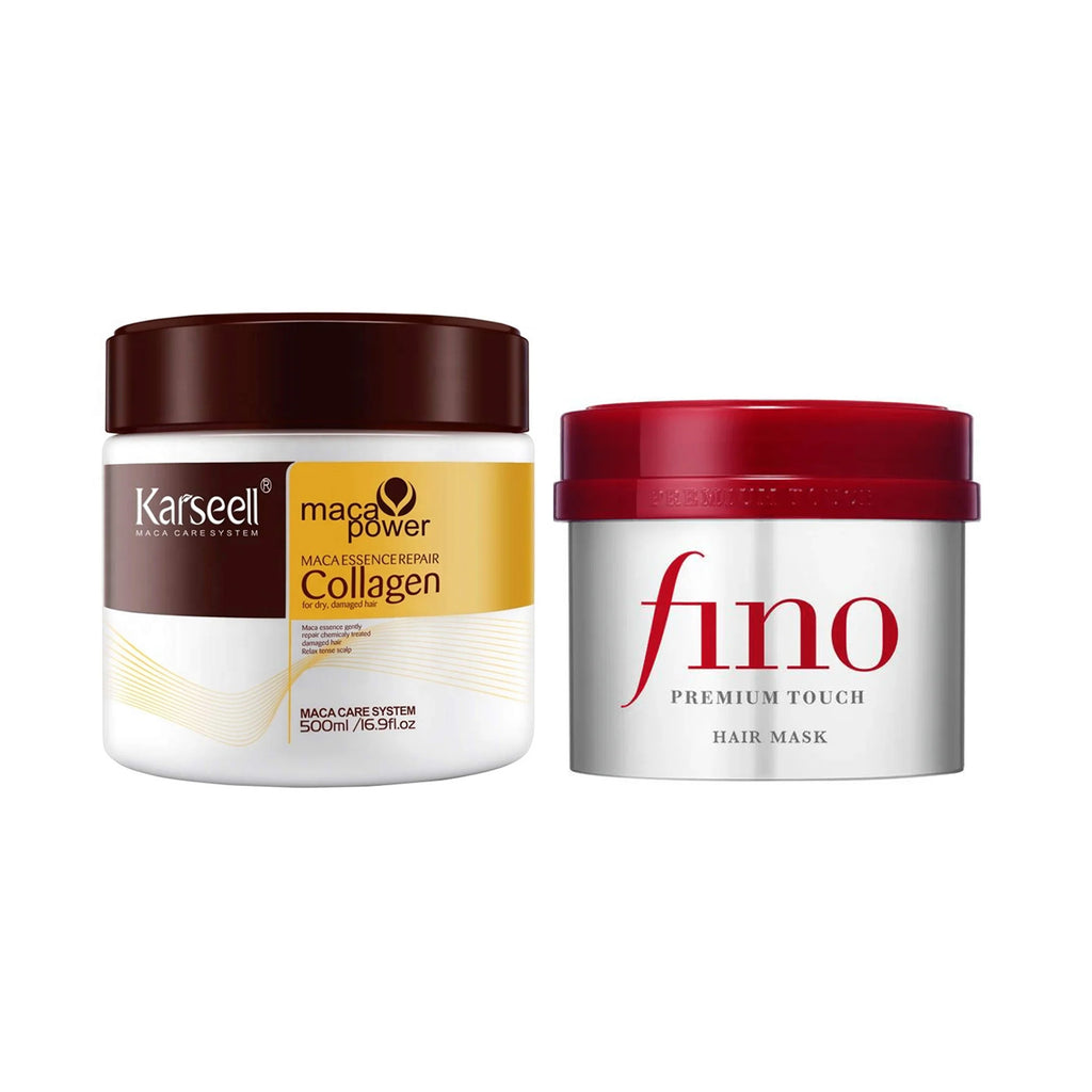 The Product of Karseell Collagen Hair Mask + Fino Hair Mask Special Bundle